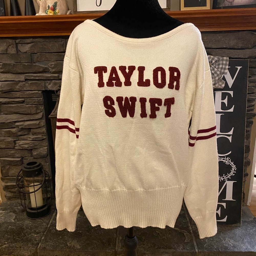 Taylor Swift Varsity Letterman Era Sweater